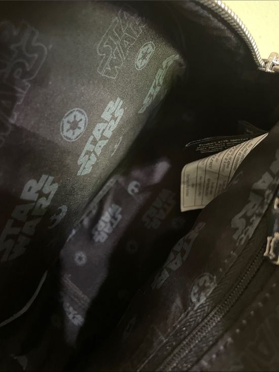 AUTHENTIC Star Wars Loungefly Blue Retro Toy Characters Backpack